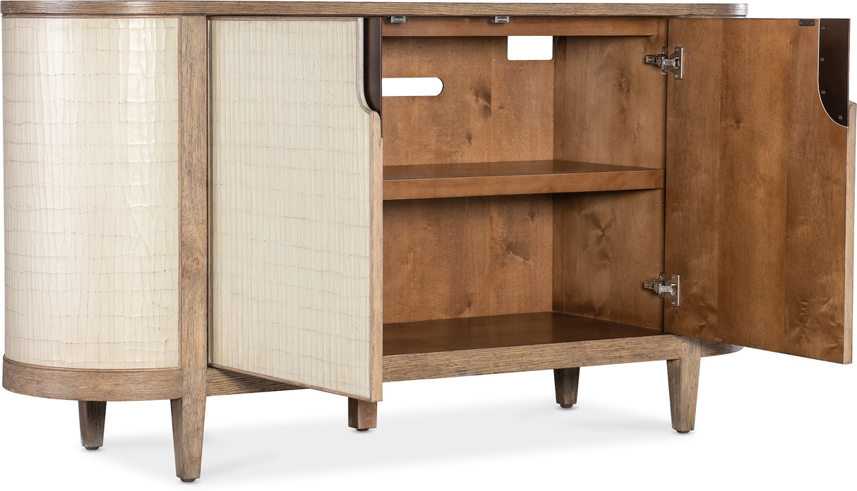 Storage interior with soft-close doors – Melange Arbor Credenza