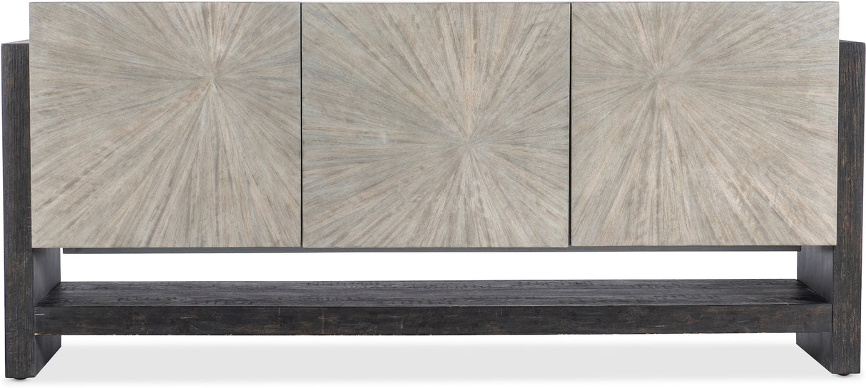 Melange Ground Perspective Credenza by Hooker Furniture – Front View