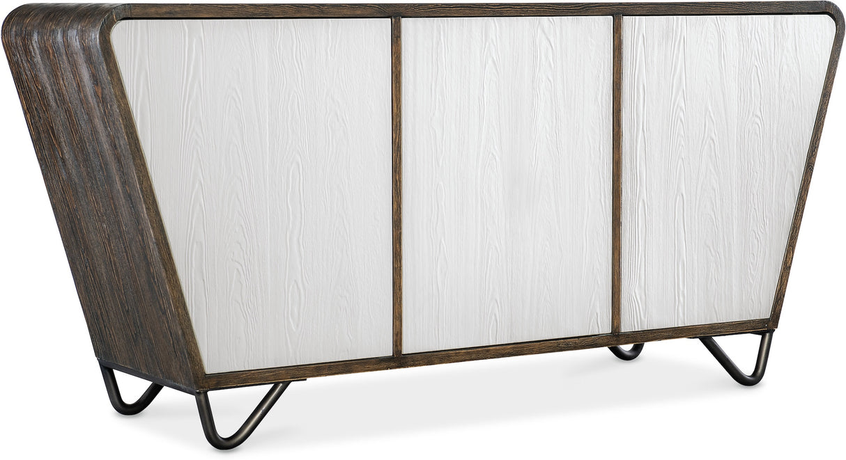 Melange Terra Credenza by Hooker Furniture – angle View