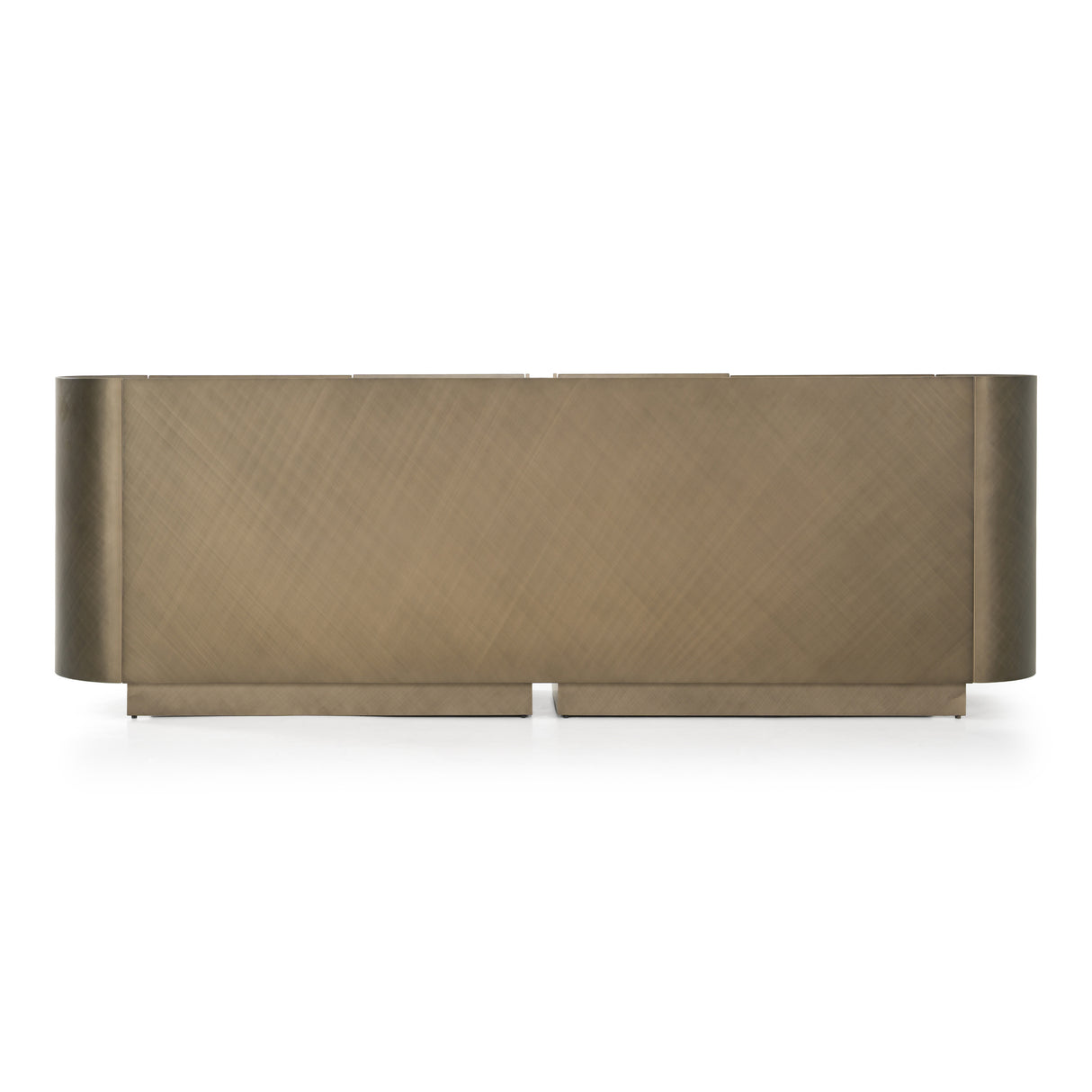 Moorgate - Modern Travertine Ceramic + Bronze Buffet - View Image 1