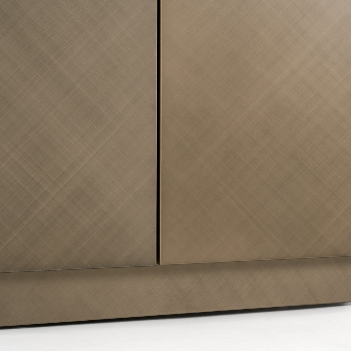 Moorgate - Modern Travertine Ceramic + Bronze Buffet - View Image 1
