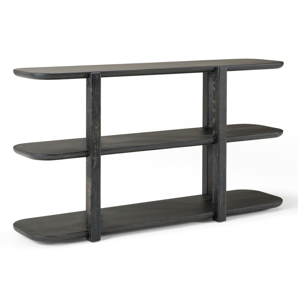 Noah - Modern Dark Brown Bookshelf - View Image 1