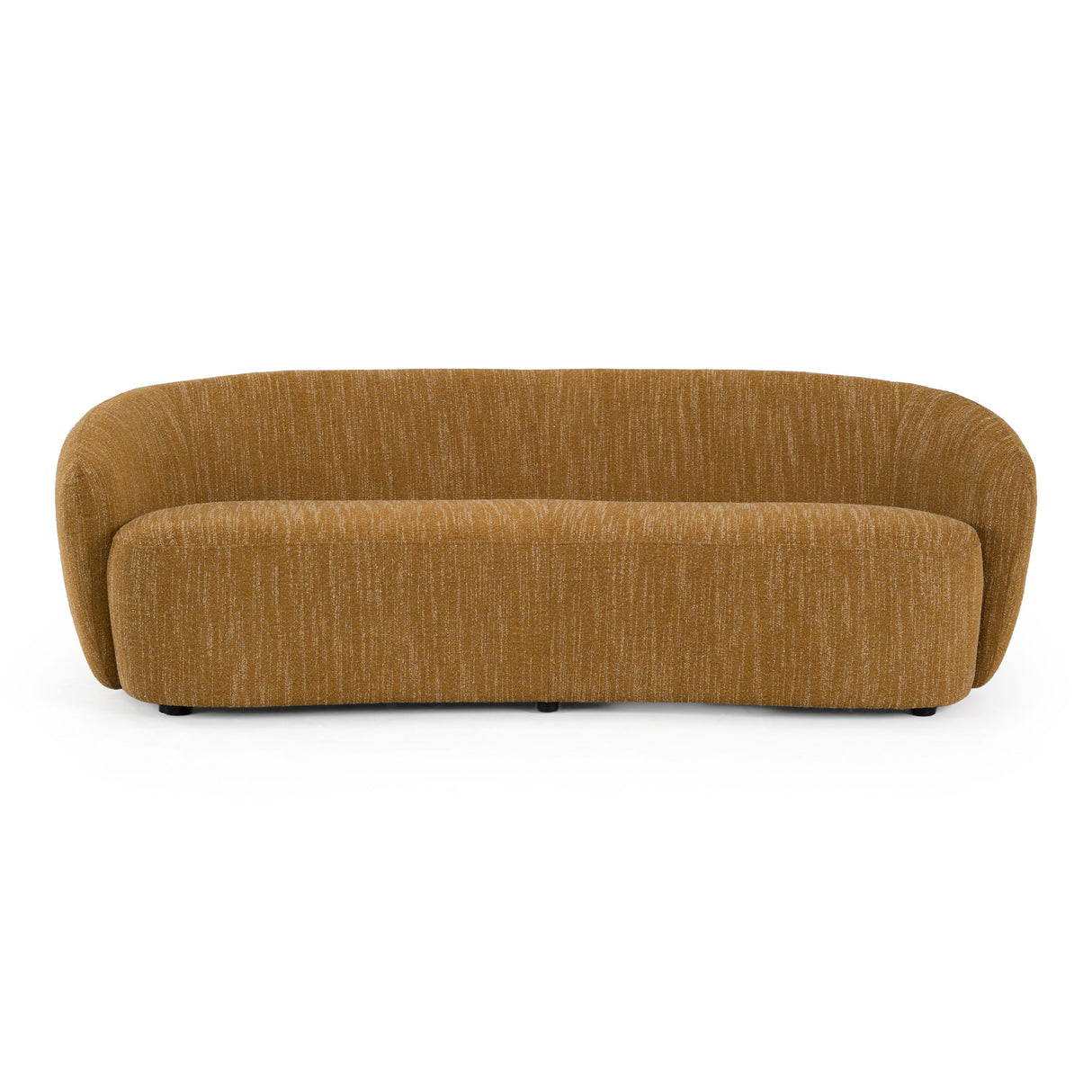 Divani Casa Norris - Modern Mustard Fabric Sofa