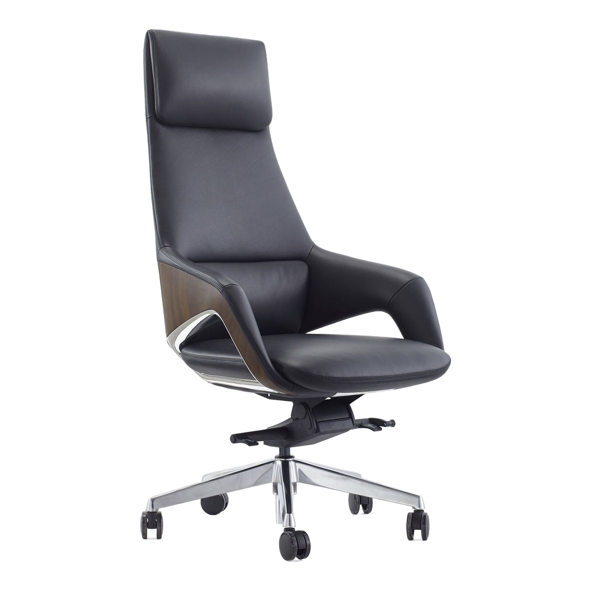 Modrest - Prost Modern Black High Back Executive Office Chair