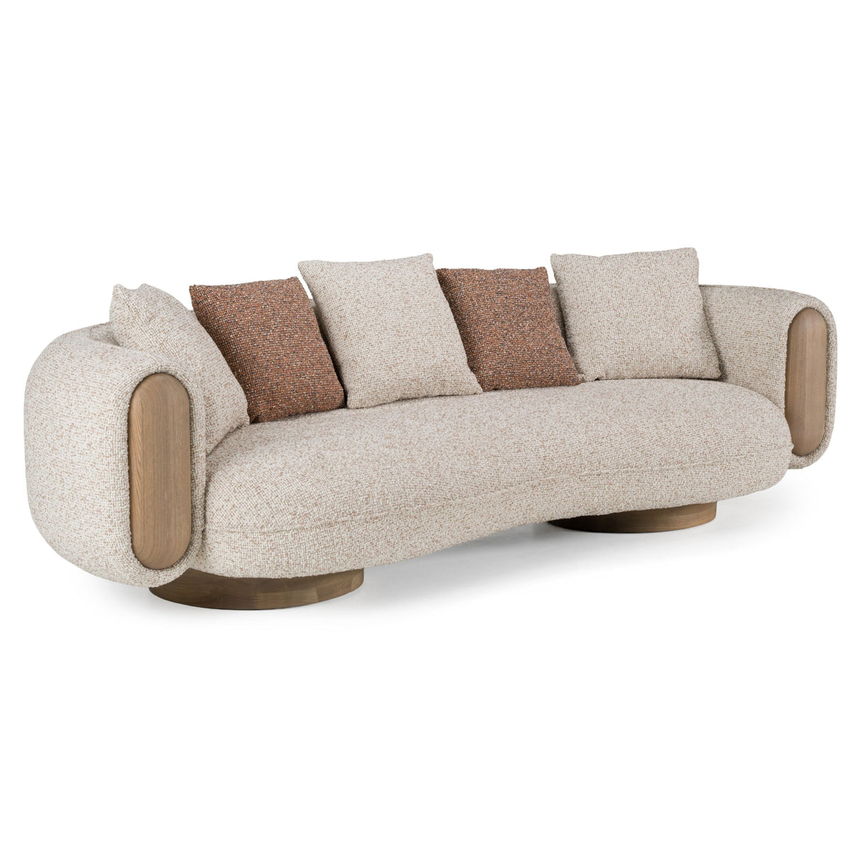 Raywood Modern Multicolored Bouclé Fabric Sofa – VIG Furniture - sold by Home Elegance USA