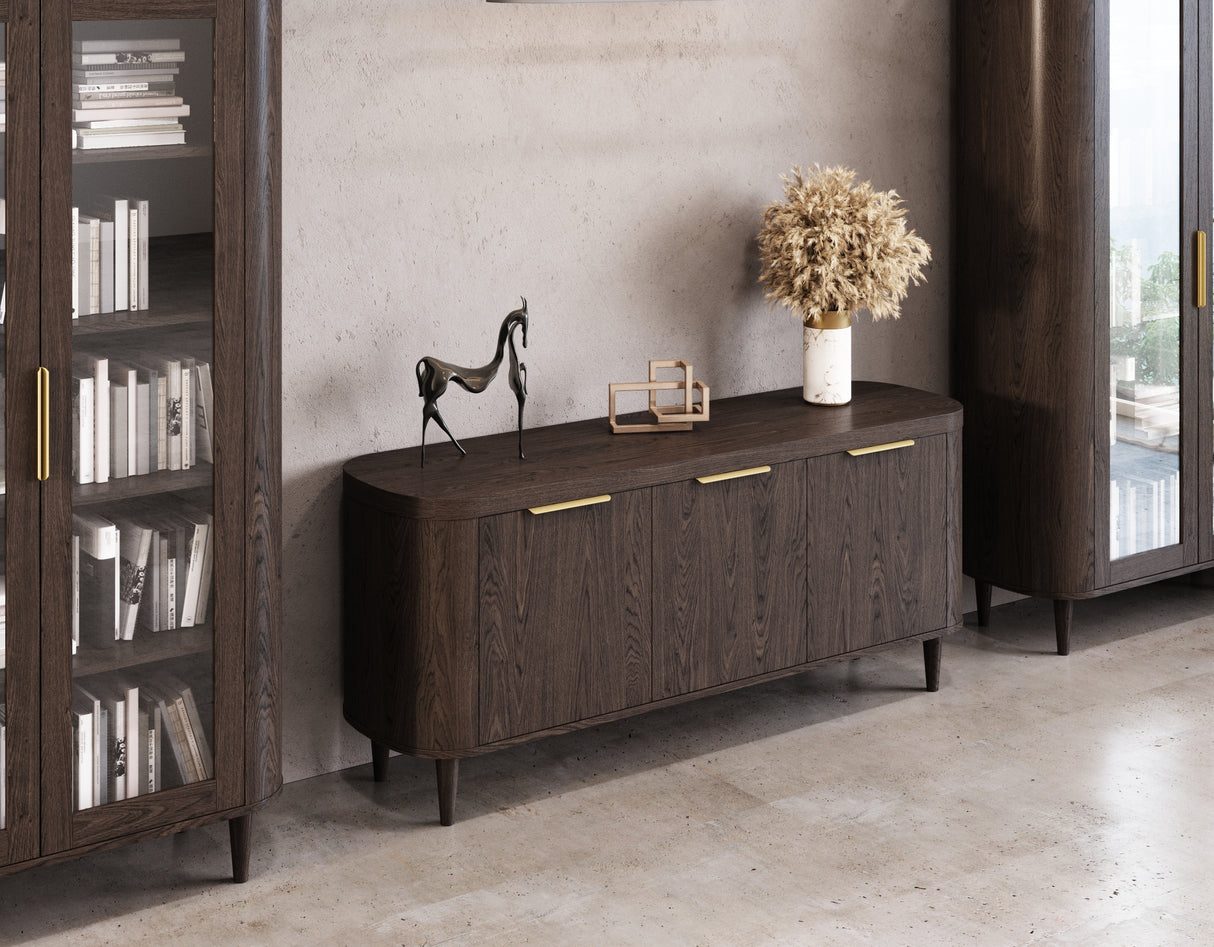 Richmond - Modern Brown Oak Buffet - View Image 1