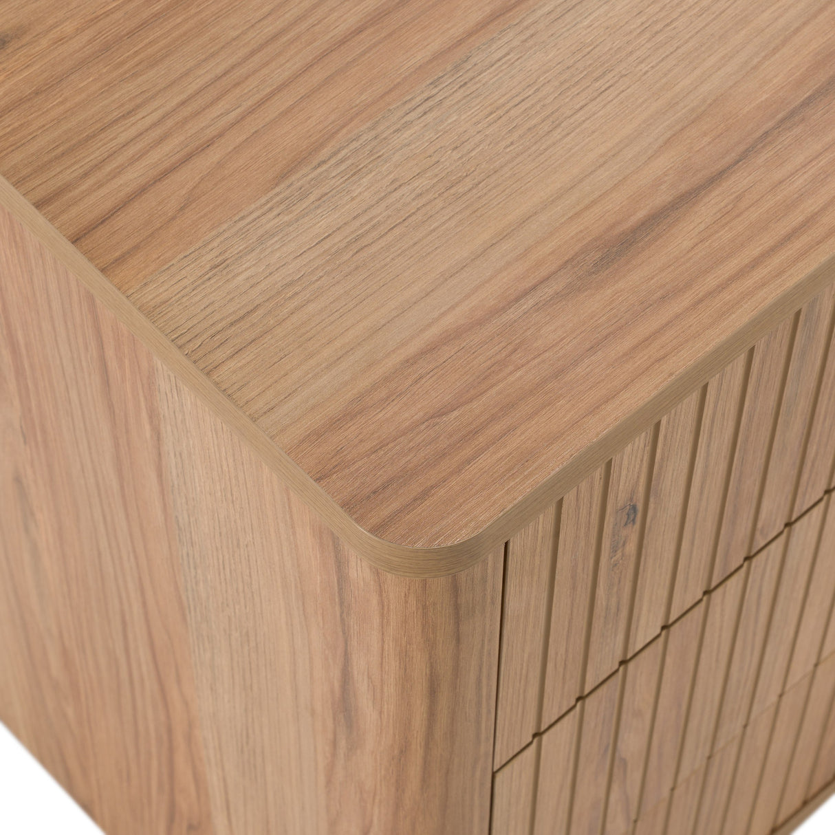 Roma - Modern Oak + Gold Dresser - View Image 1