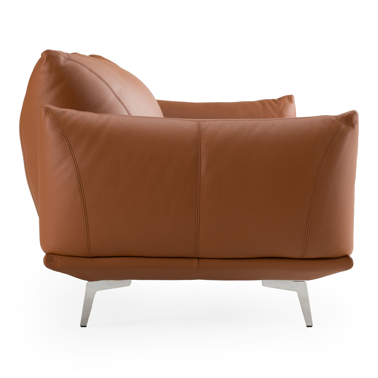 Saint Tropez - Modern Italian Cognac Leather Sofa - View Image 1