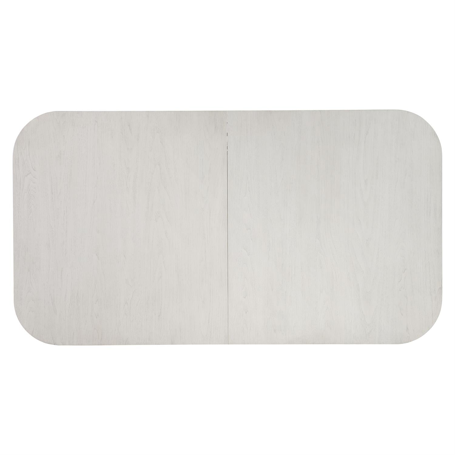 Sereno Extendable Rectangular Dining Table top View no leaf - Bernhardt