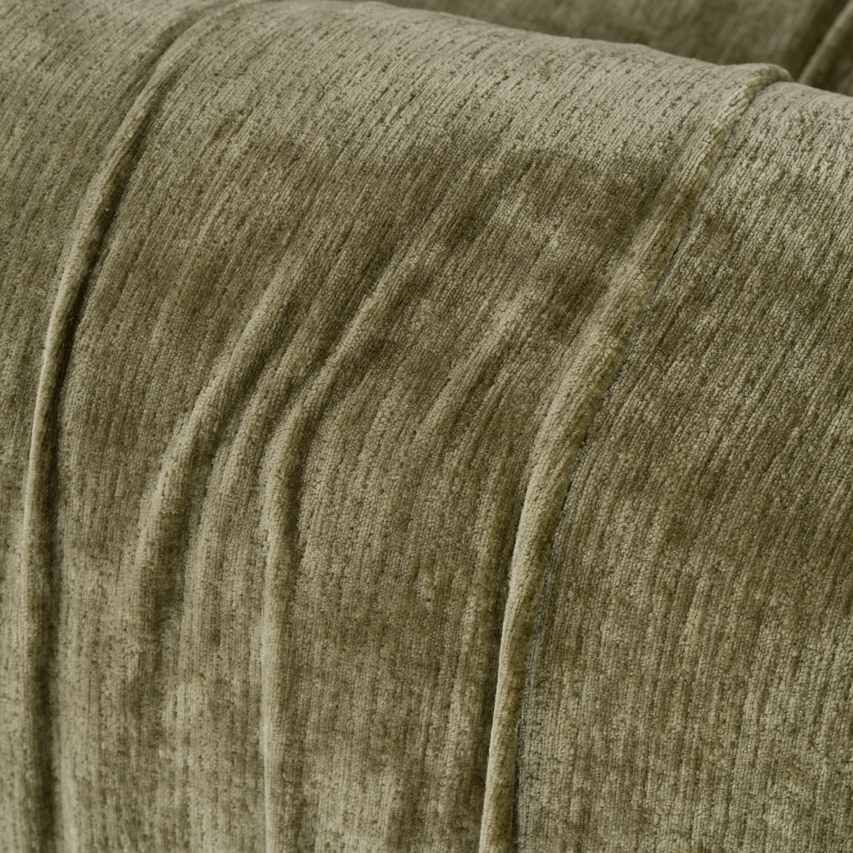 Siegal - Modern Olive Green Fabric Sofa - View Image 1