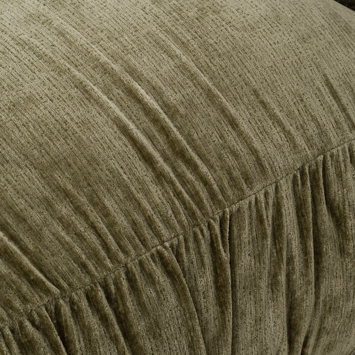 Siegal - Modern Olive Green Fabric Loveseat Sofa - View Image 1