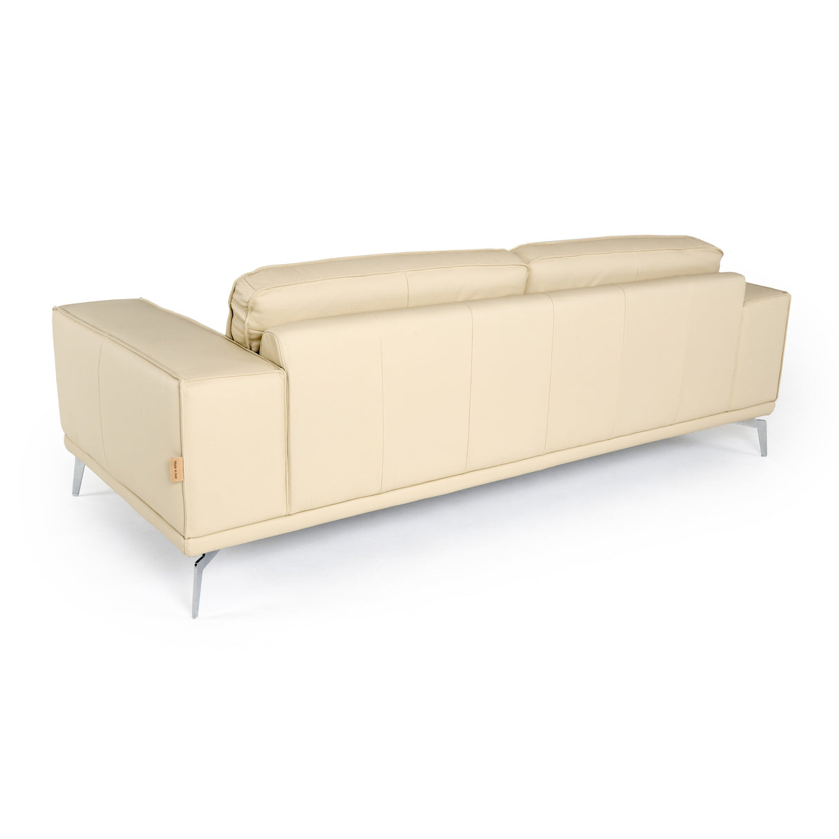 Soho - Italian Off White Leather Sofa - View Image 1