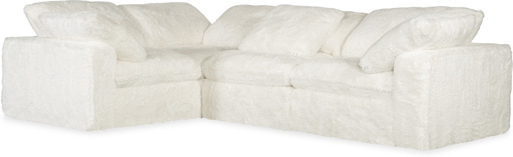 Barefoot 4-Seat Sectional Yakety Yak Natural Fabric – Hooker Furniture - Home Elegance USA