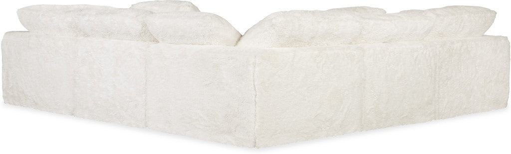 Barefoot 5-Seat Sectional Yakety Yak Natural Fabric – Hooker Furniture - Home Elegance USA