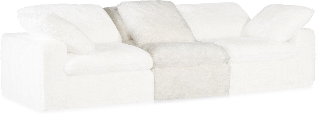 Barefoot 4-Seat Sectional Yakety Yak Natural Fabric – Hooker Furniture - Home Elegance USA