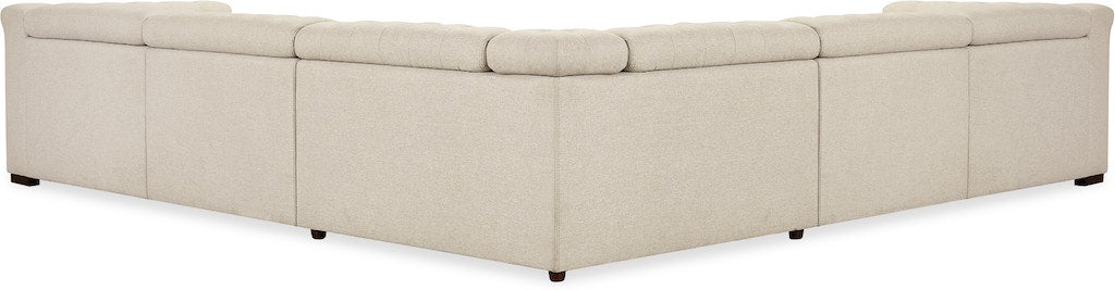 Savion Deux 5-Seat Power Reclining Sectional Aries Beach Fabric – Hooker Furniture (4-PWR) - Home Elegance USA