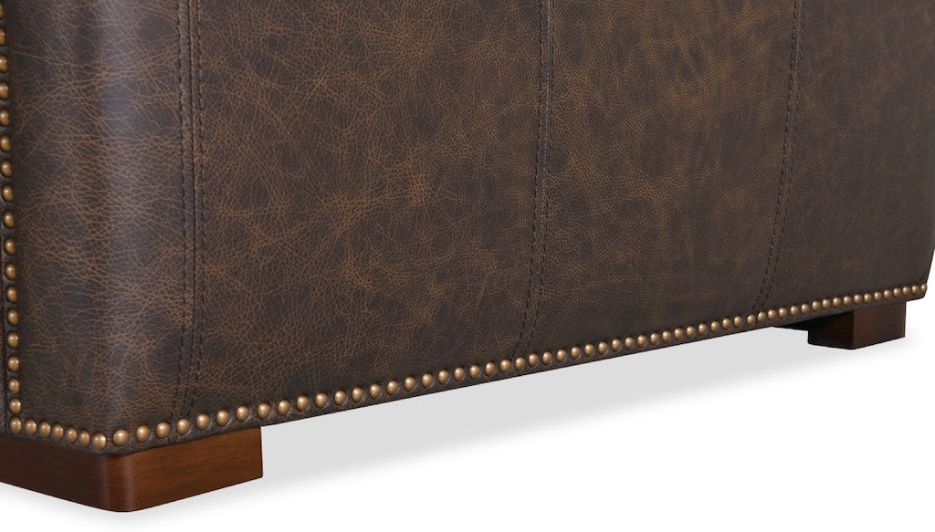 Savion Deux 6-Seat Power Reclining Sectional West Saddlewood Leather – Hooker Furniture - Home Elegance USA