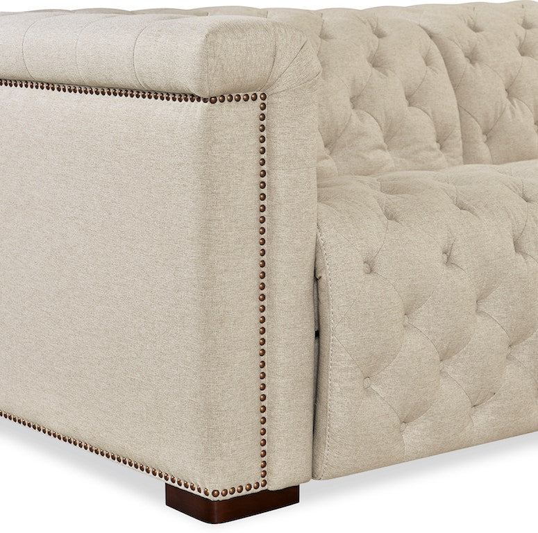 Savion Deux 6-Seat Power Reclining Sectional Aries Beach Fabric – Hooker Furniture (3-PWR) - Home Elegance USA