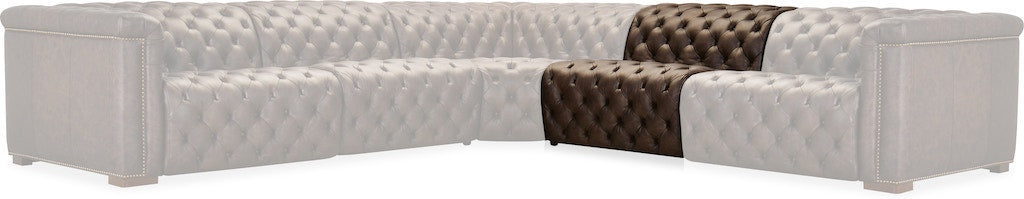 Savion Deux 5-Seat Power Reclining Sectional West Saddlewood Leather – Hooker Furniture - Home Elegance USA