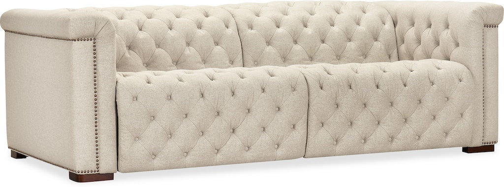 Savion Deux 5-Seat Power Reclining Sectional Aries Beach Fabric – Hooker Furniture (4-PWR) - Home Elegance USA