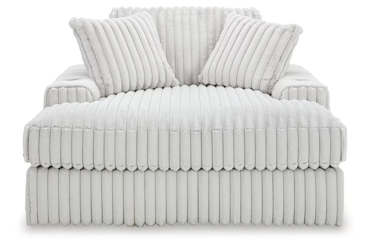 Ashley Alloy Stupendous Oversized Chaise - Velvet 2590315 | Home Elegance USA