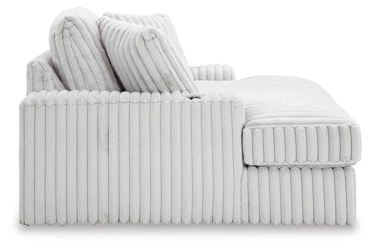 Ashley Alloy Stupendous Oversized Chaise - Velvet 2590315 | Home Elegance USA