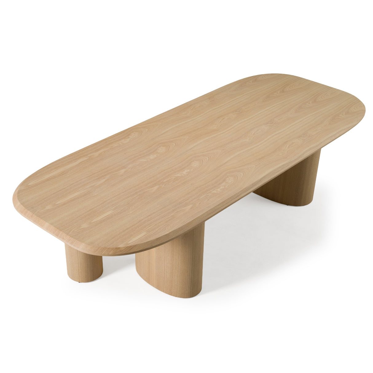 Summit - Modern 87" Natural Ash Dining Table - View Image 1