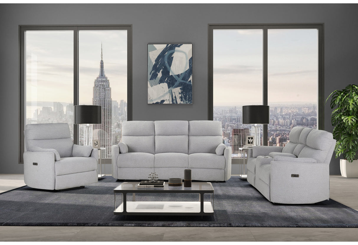 U8571 Dolphin Power Reclining Sofa, Loveseat & Recliner Set - Global Furniture USA