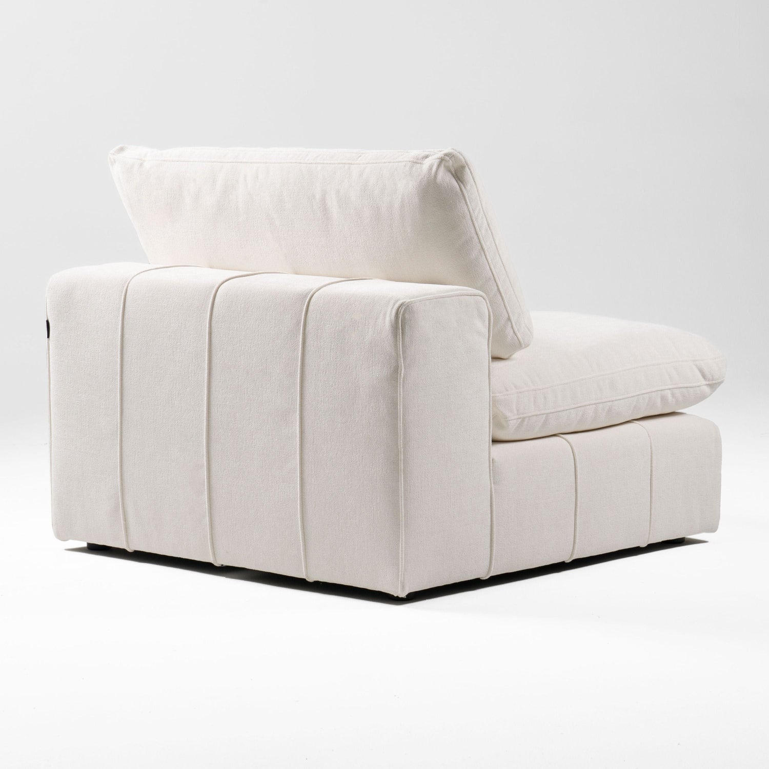 Divani Casa Vicki - Modern Off-White Fabric Modular Sectional Sofa - Home Elegance USA