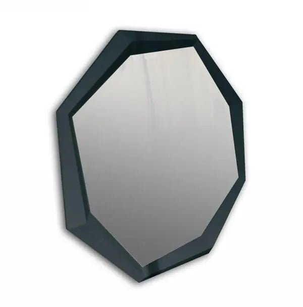 Ak423 - 120 Modern Black Crocodile Lacquer Mirror Vgunak423 - 120 - Blk | Home Elegance USA