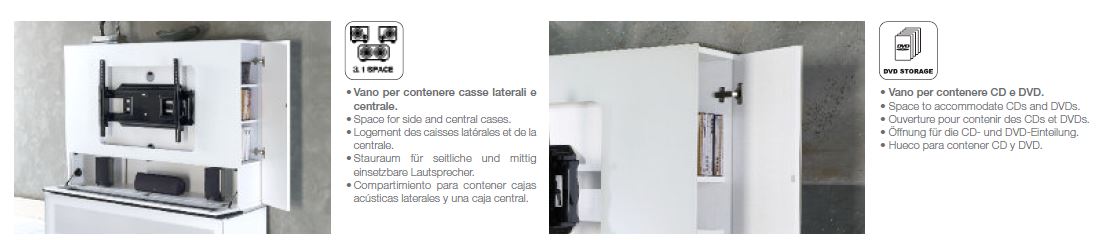 VR4 Verona TV Entertainment System Made In Italy - View Image 1