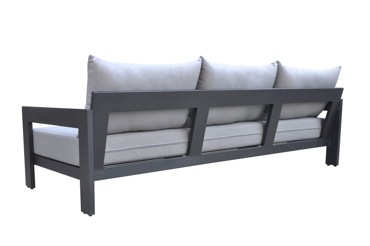 VIG Furniture - Renava Wake Modern Outdoor Sofa - VGGEMONTALK-GREY-S Charcoal