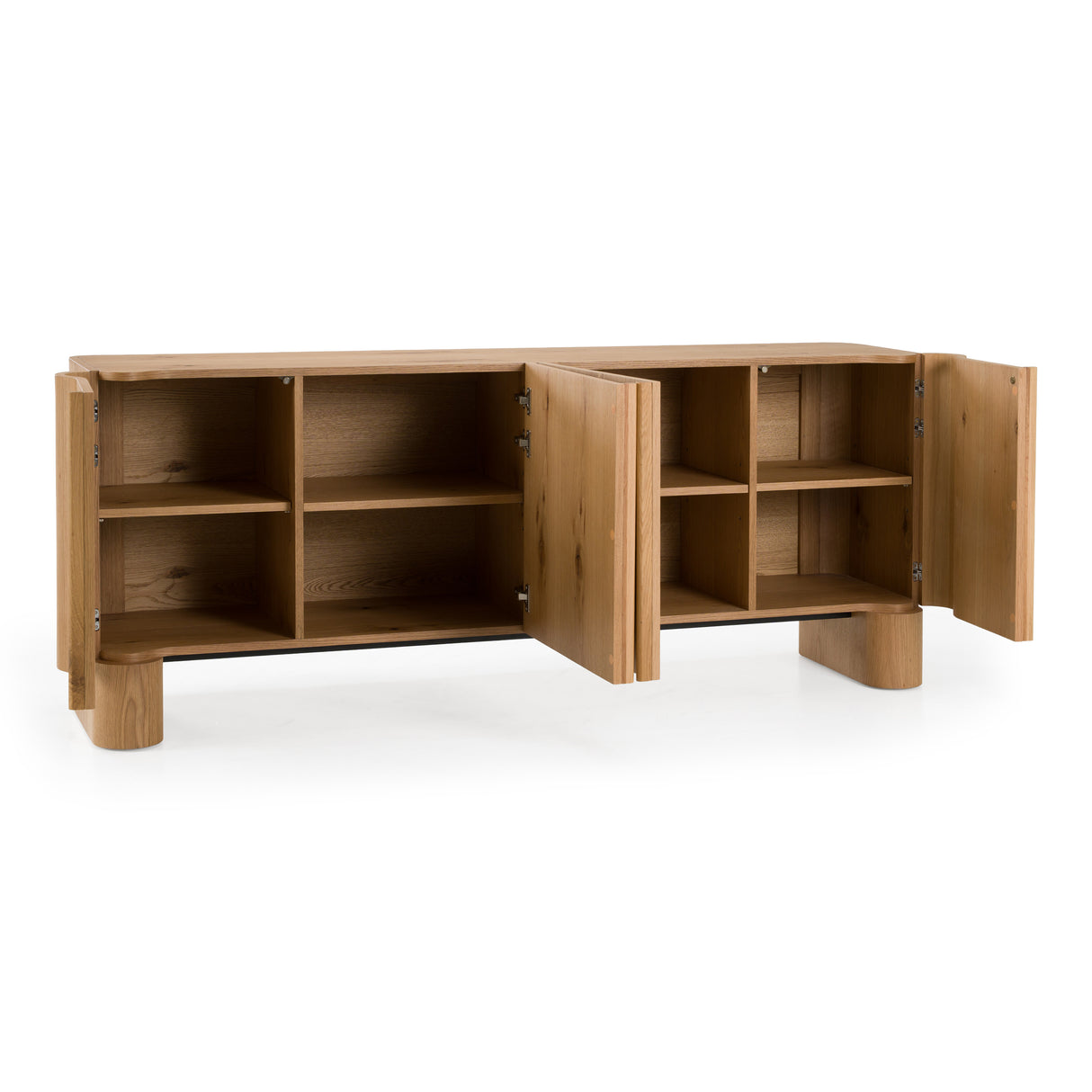 Walbrook - Modern White Oak Buffet - View Image 1