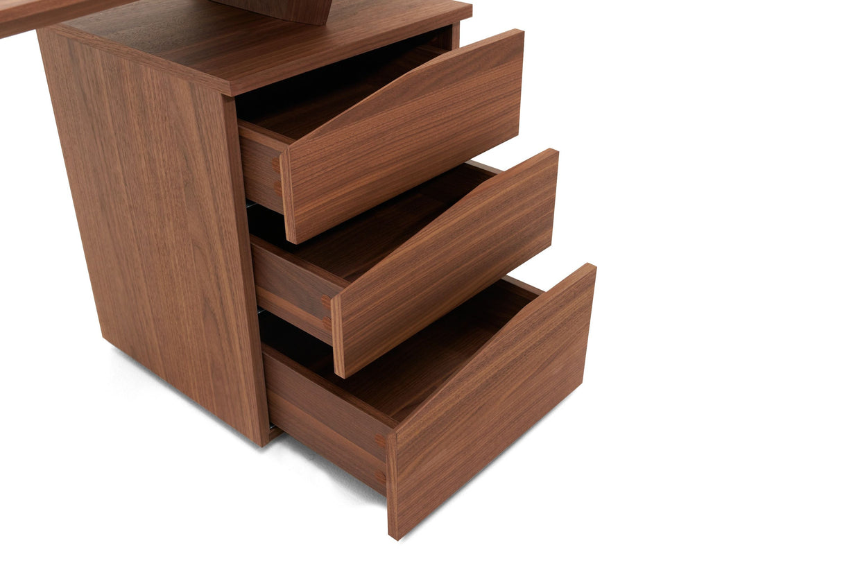Modern Walnut Desk - VGHB-364P-W | VIG