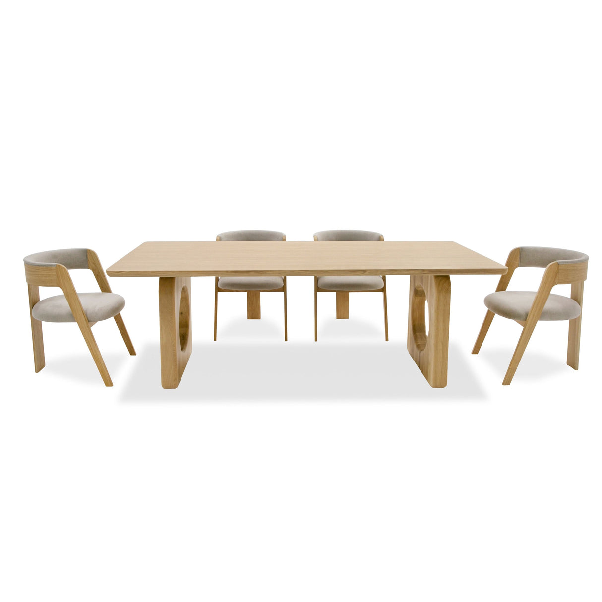 Modrest Washington - Modern Natural Oak Rectangular Dining Table | VIG - Home Elegance USA