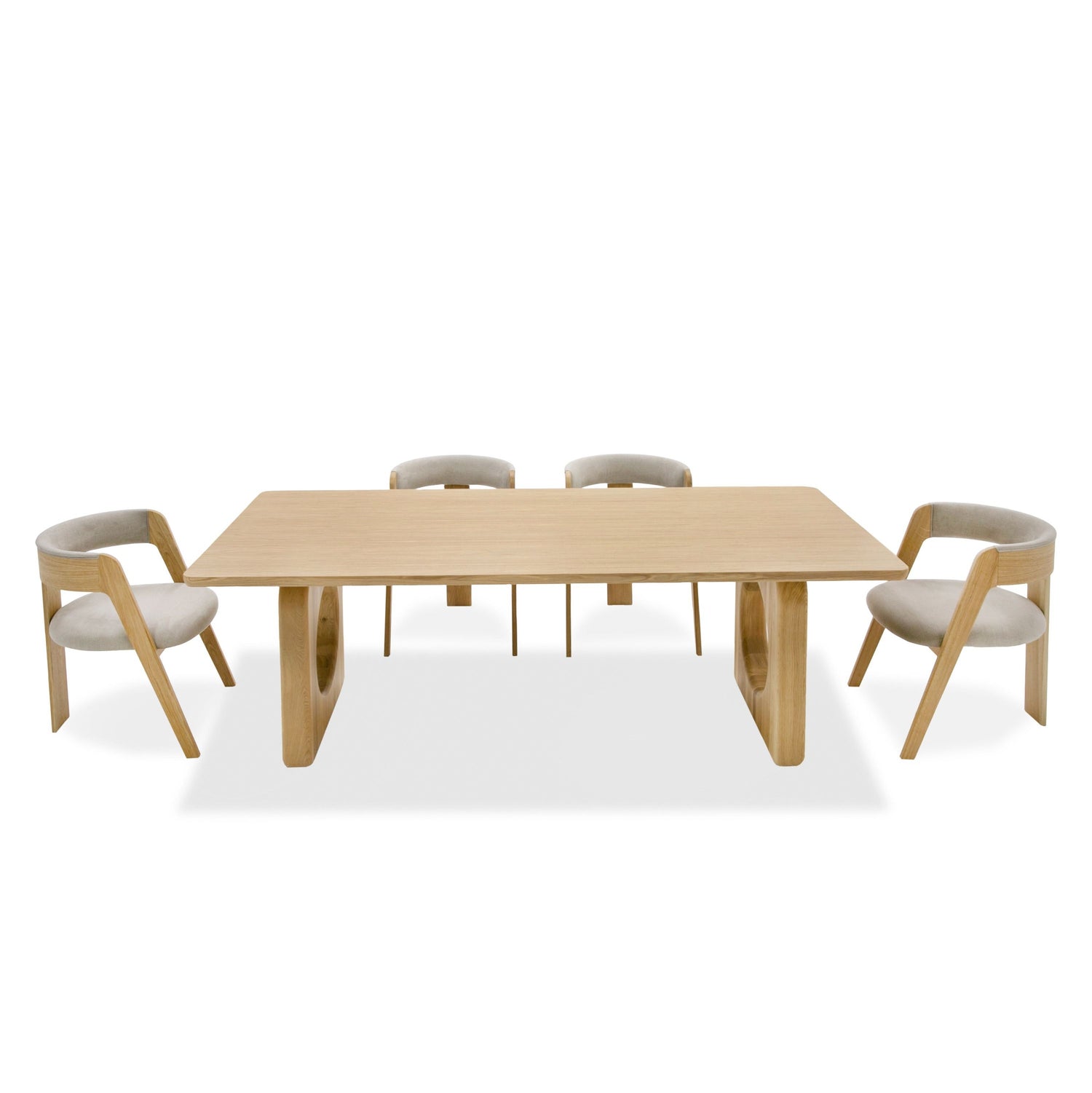Modrest Washington - Modern Natural Oak Rectangular Dining Table | VIG - Home Elegance USA
