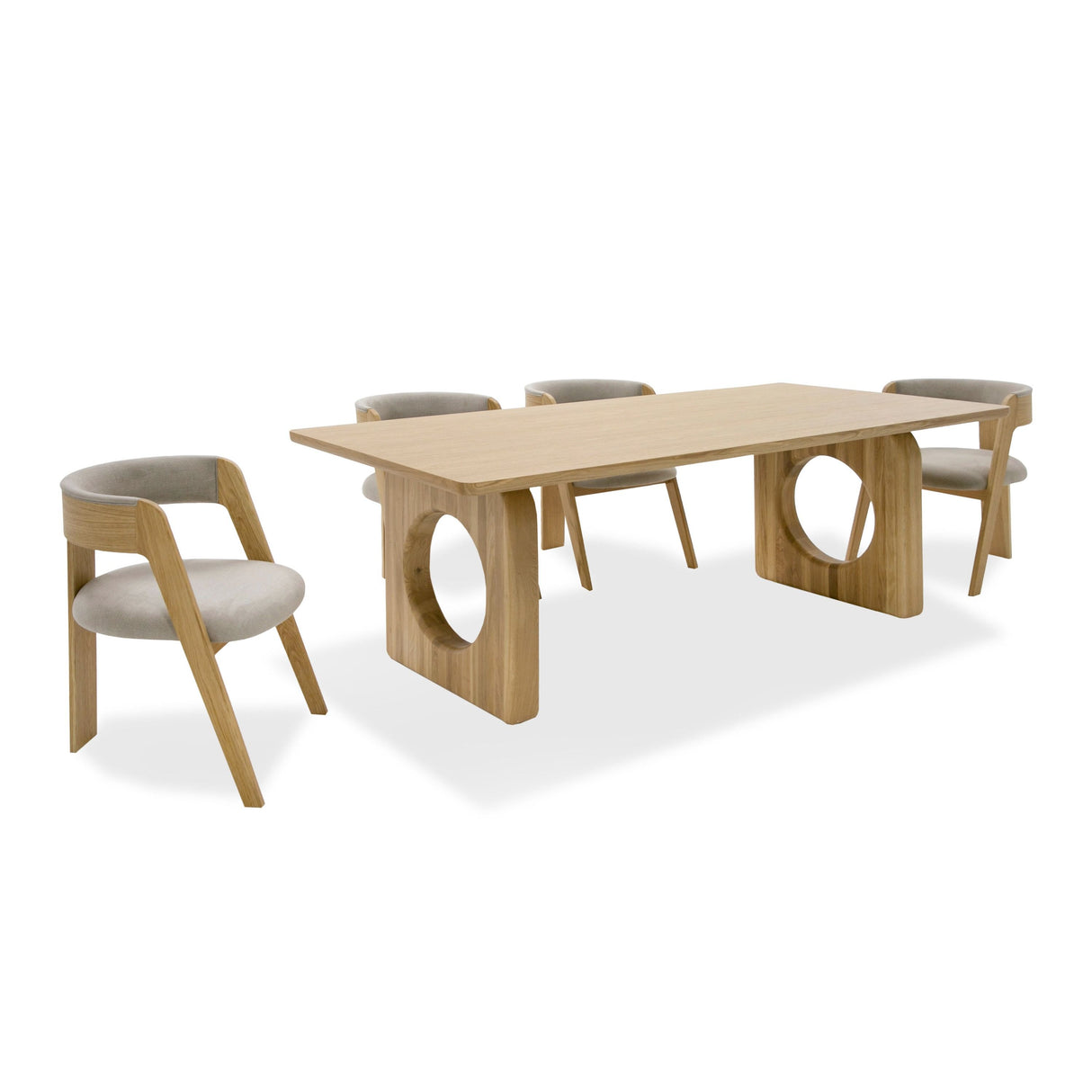 Modrest Washington - Modern Natural Oak Rectangular Dining Table | VIG - Home Elegance USA