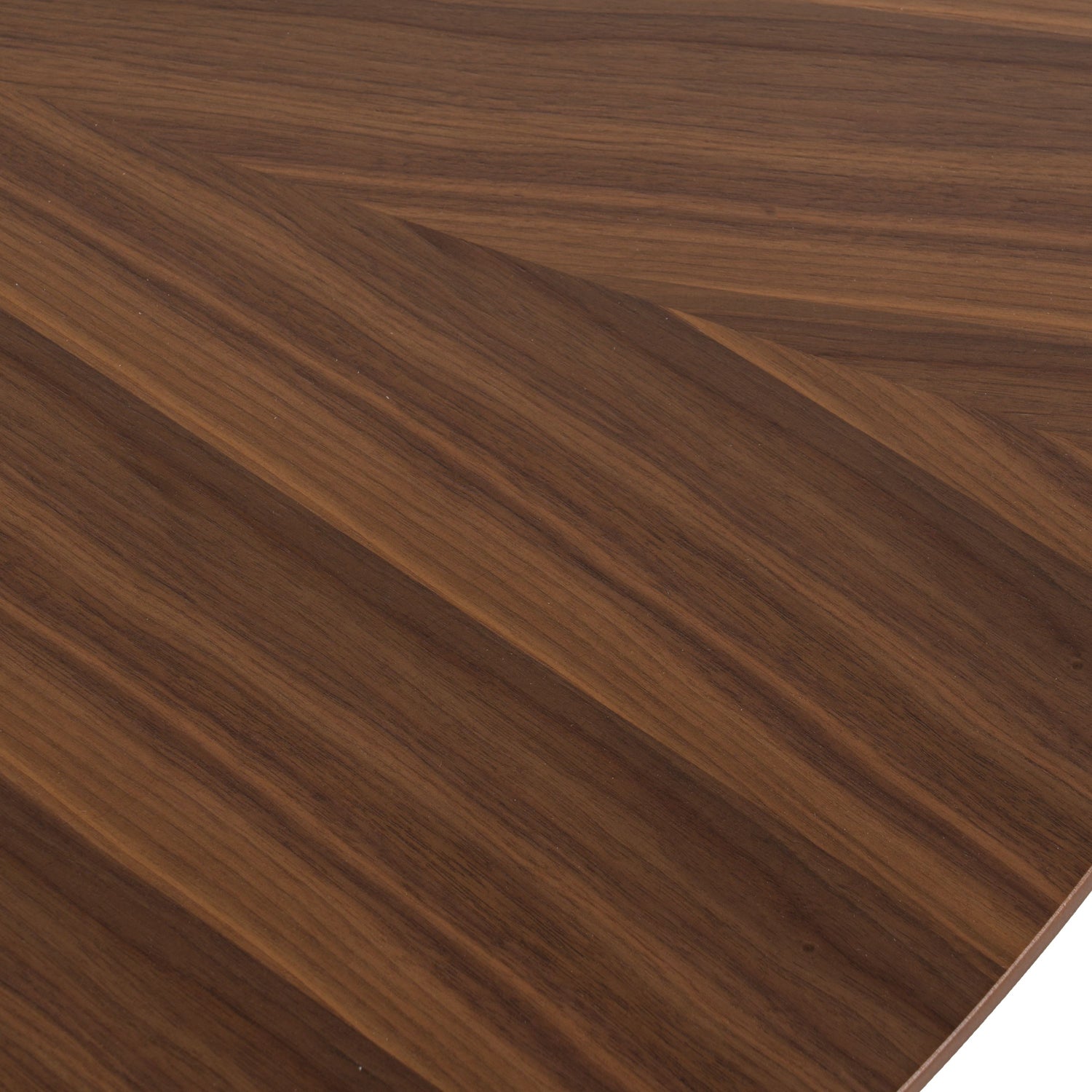 Modrest Weiss - Modern Walnut Round Dining Table + 6 Chair Set | VIG - Home Elegance USA