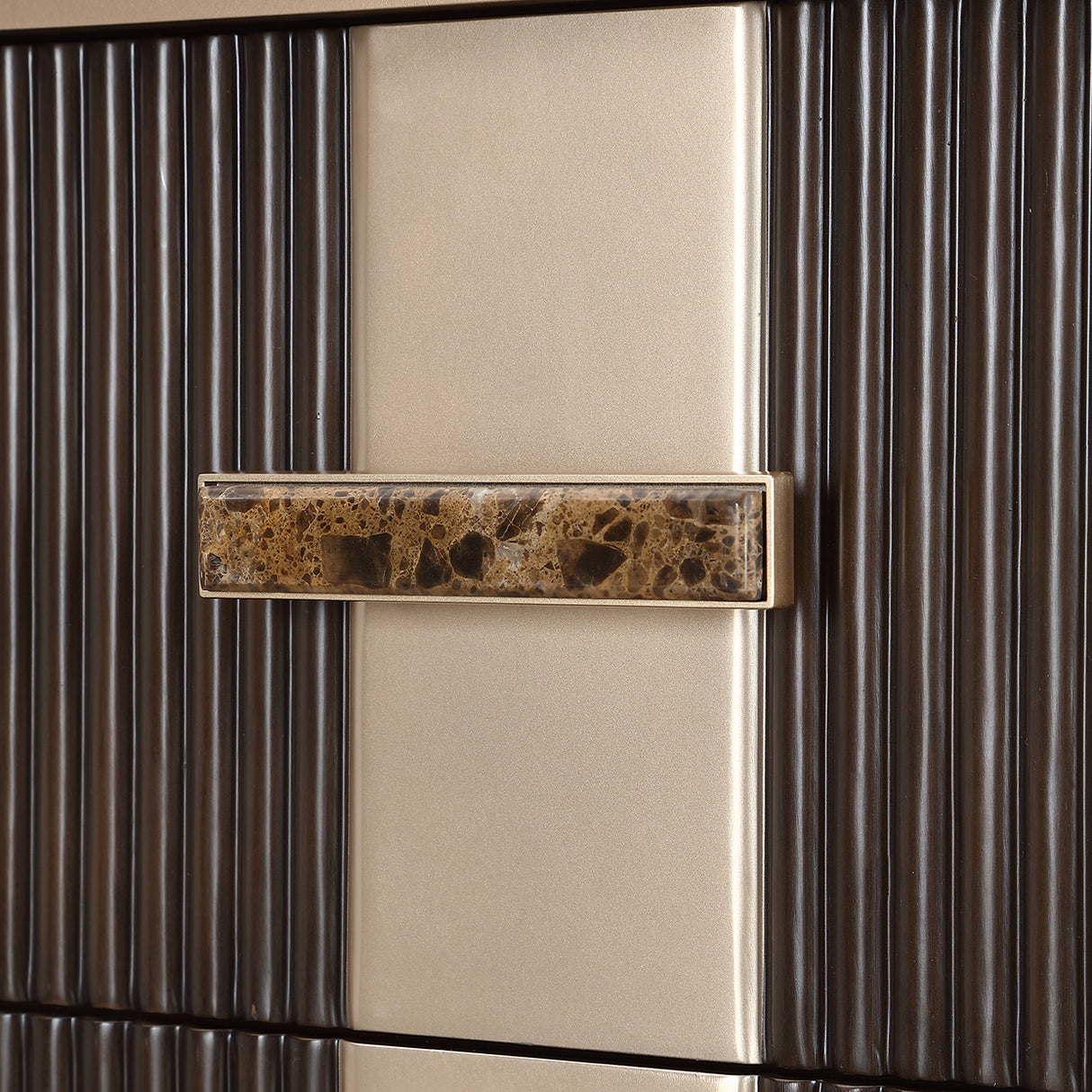 West Kensington Dresser – Espresso Handle Details - Aico