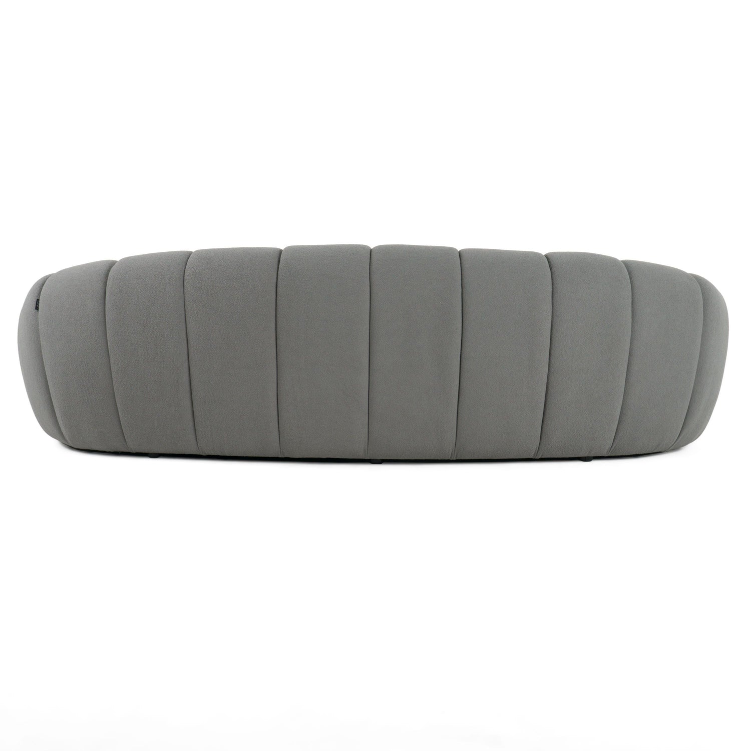Divani Casa Yolonda - Modern Curved Light Grey Fabric Sofa Set - Home Elegance USA