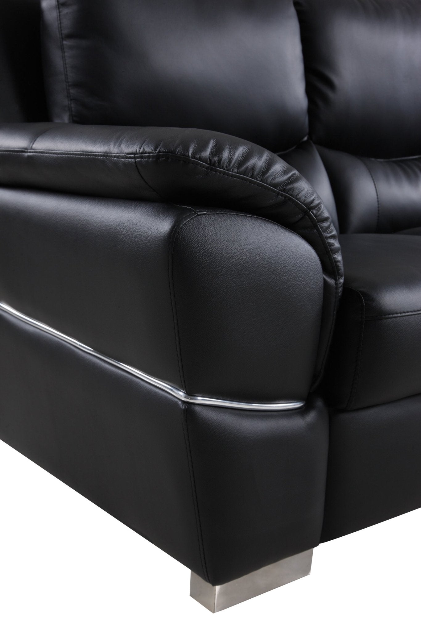 Genuine Leather Chair - Home Elegance USA
