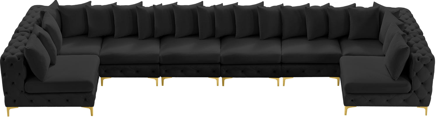 Tremblay - Modular Sectional 8 Piece - Black - Home Elegance USA