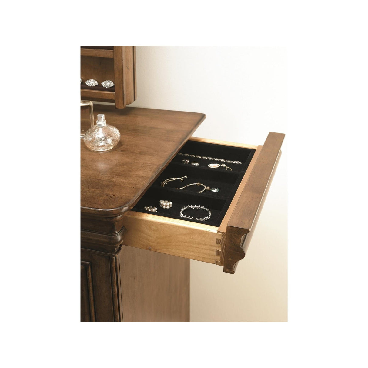 New Lou Drawer Dresser Cognac Finish with 12 Drawers | Universal