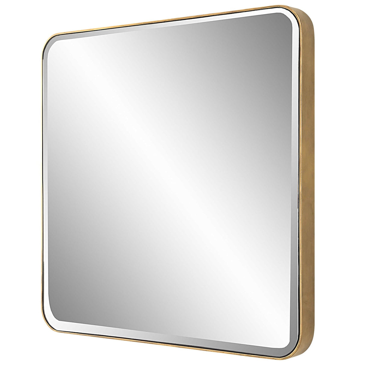 Uttermost Hampshire Square Gold Mirror - Home Elegance USA