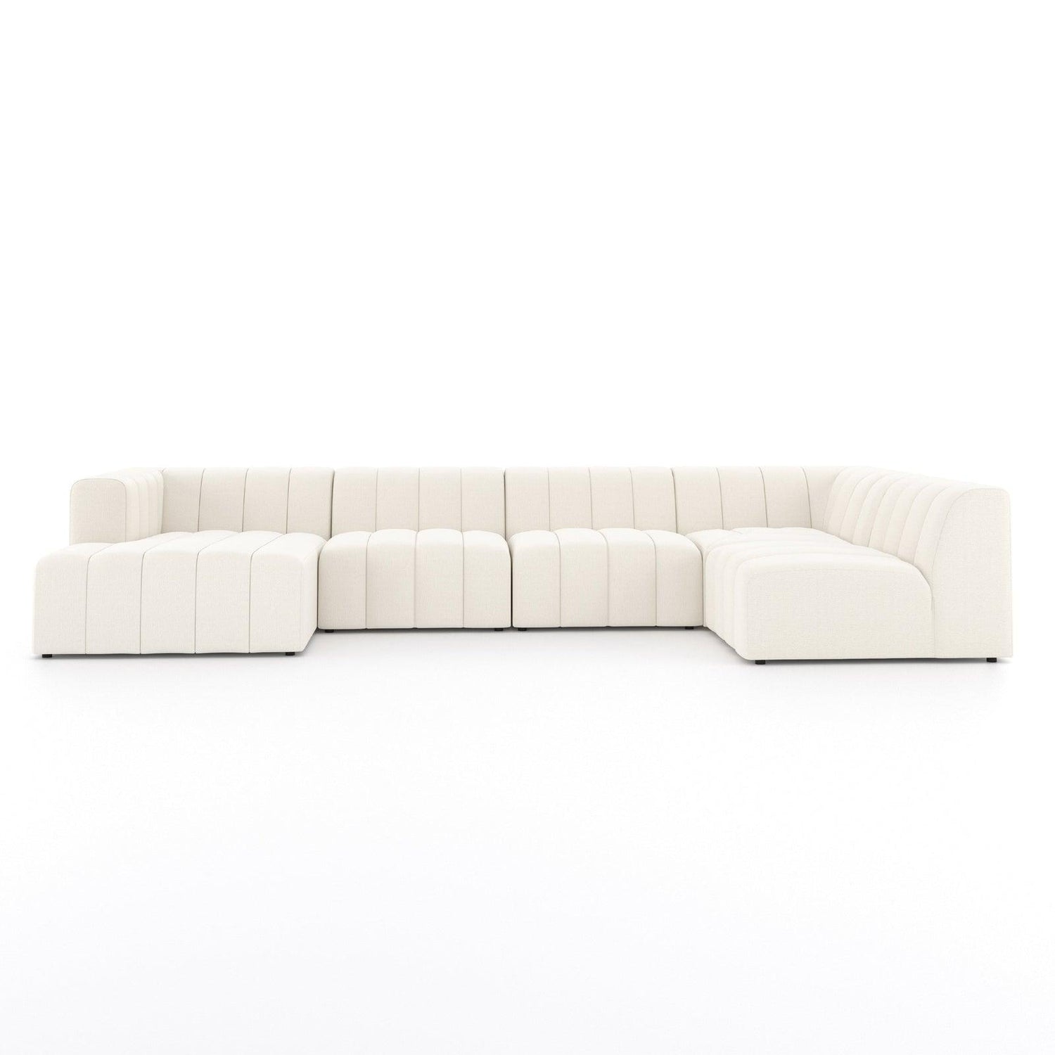 Four Hands Langham Channeled 5 Pc Sectional