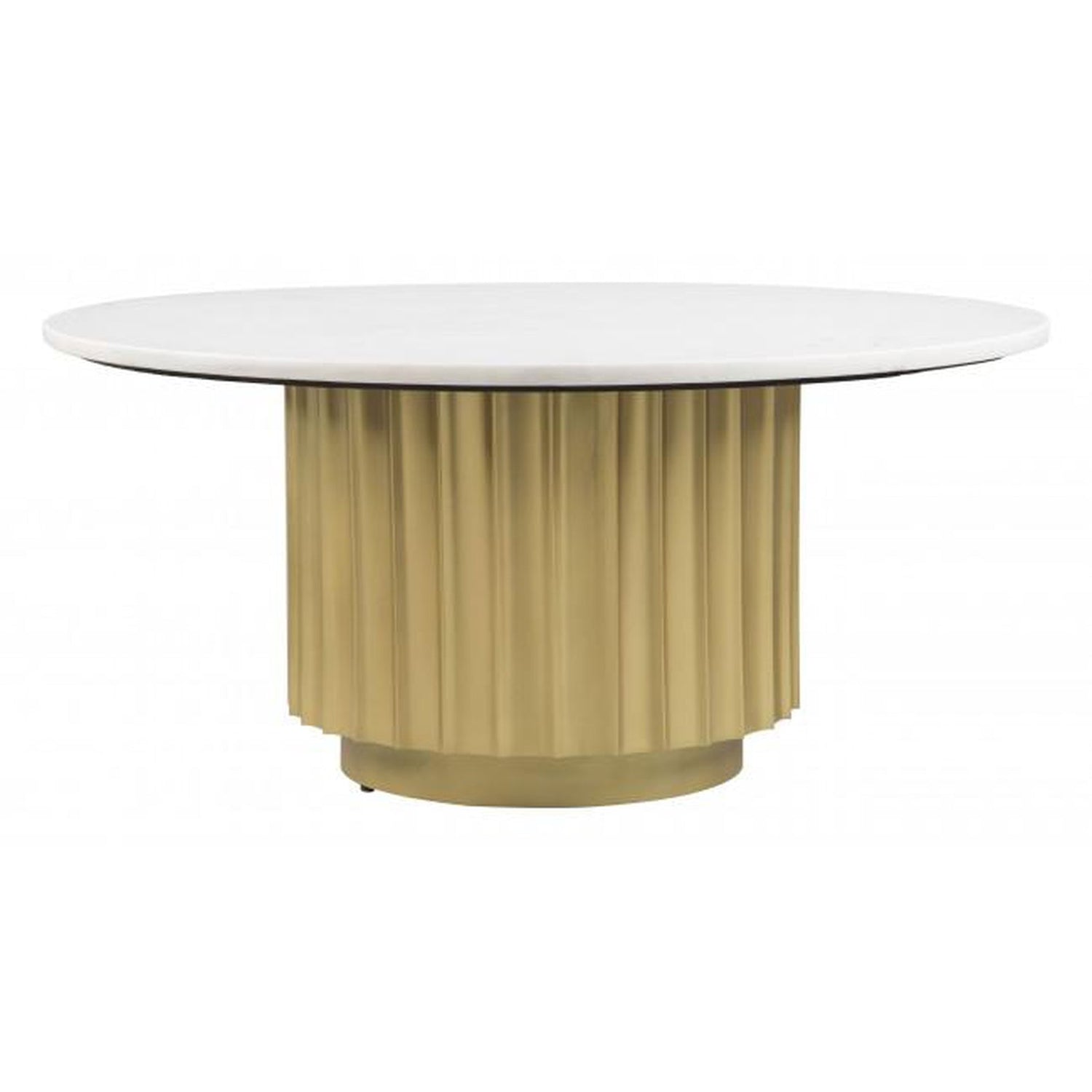 Zuo Justin Coffee Table Brass