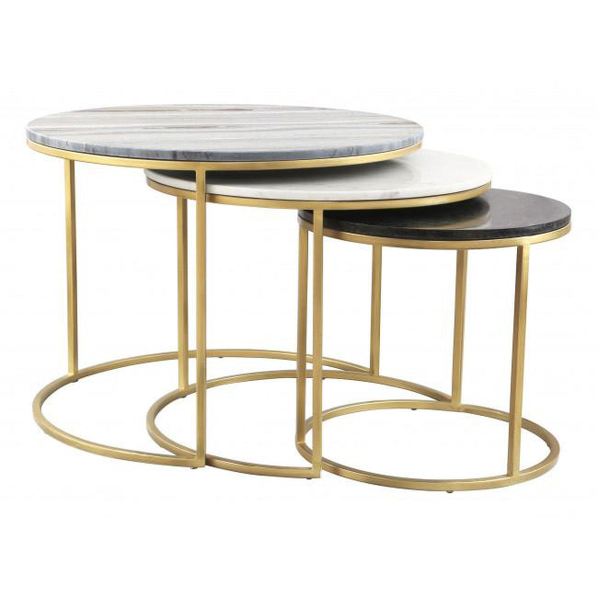 Zuo Franco Nesting Coffee Table Brass | Zuo Modern – Home Elegance USA