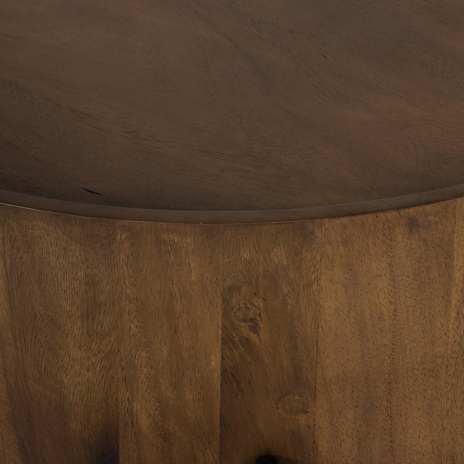 Four Hands Lunas Drum Coffee Table
