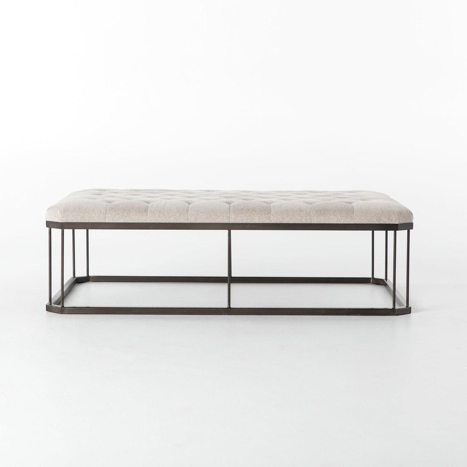 Four Hands Isle Ottoman