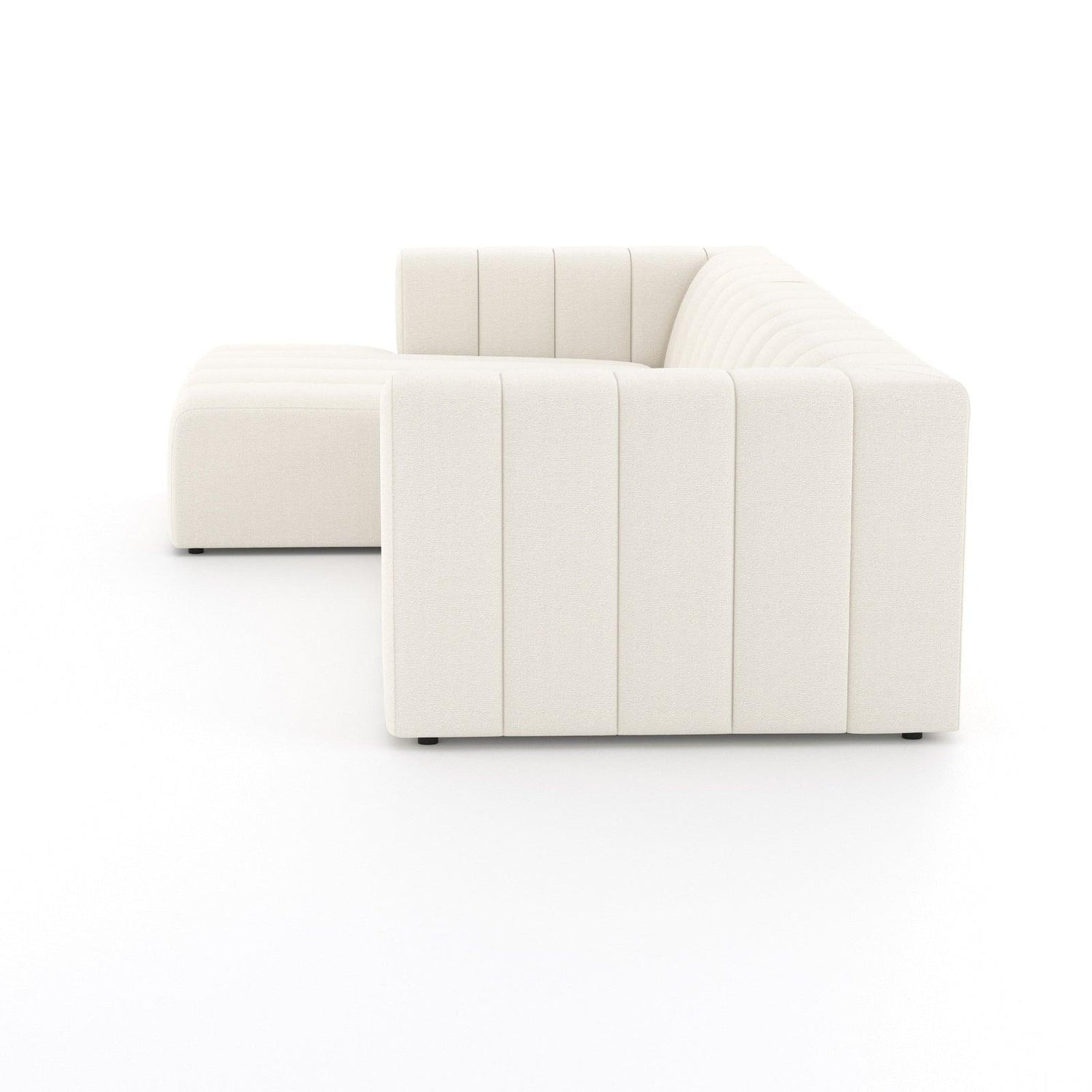 Four Hands Langham Channeled 3 Pc Sectional